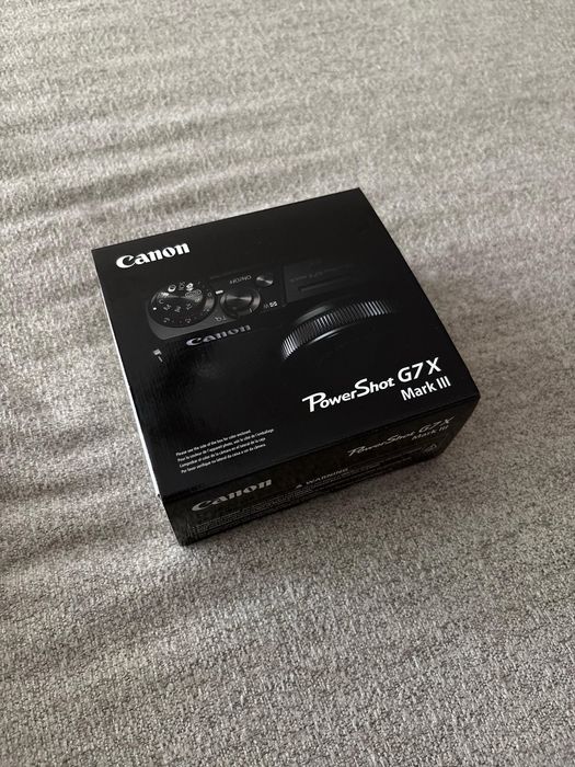 Новый Canon PowerShot G7 X Mark III • Фотоаппарат •