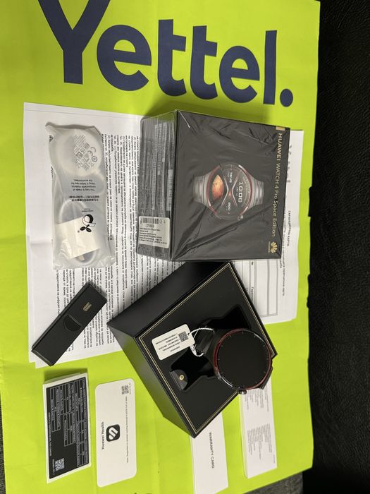 ЧИСТО НОВ 46mm Huawei Watch 4 Pro Space Edition Yettel Гаранция 2026г.