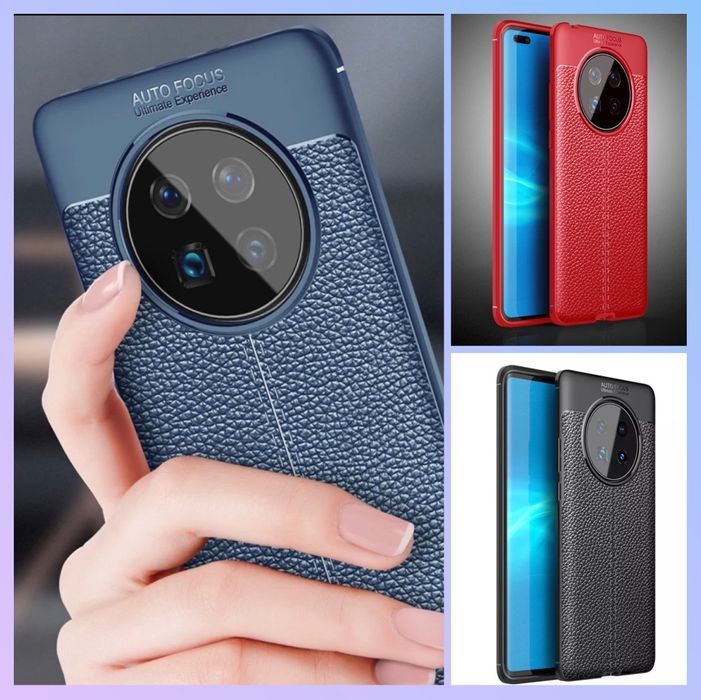 Husa Antisoc model PIELE pt. Huawei Mate 40 Pro , P Smart 2021