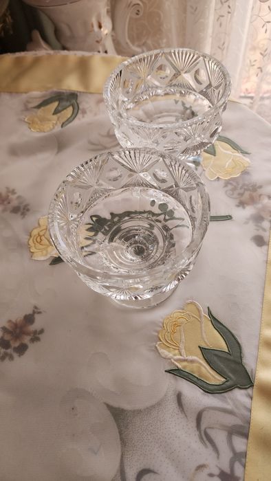 Конфетницы хрустальные Югославия