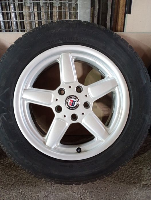 BMW джанти със зимни гуми 225/55/16 7J 5x120 ЕТ45  цо76