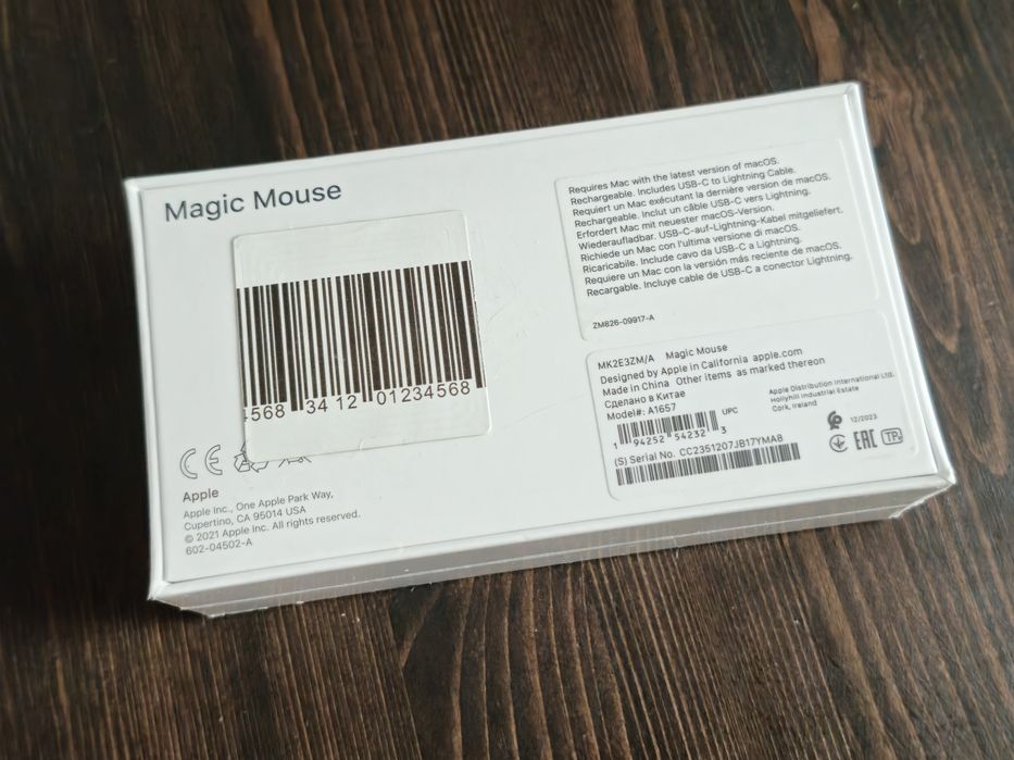 Мышь Apple Magic Mouse