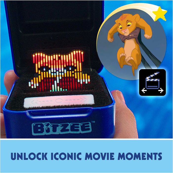 Интерактивна играчка Bitzee с Disney лиценз 30 героя Тамагочи Стич