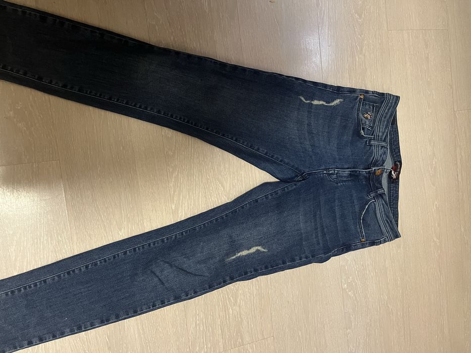 Дамски Дънки- тъмен деним