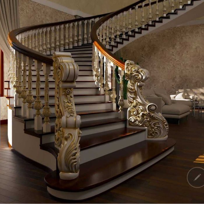 Деревянные лестницы лестница из дерева зинала зина ёгоч мдф