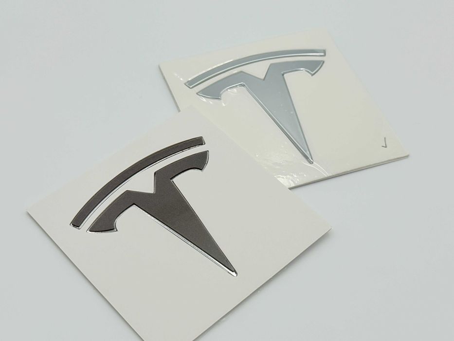 Set Embleme Compatibile TESLA fata/spate