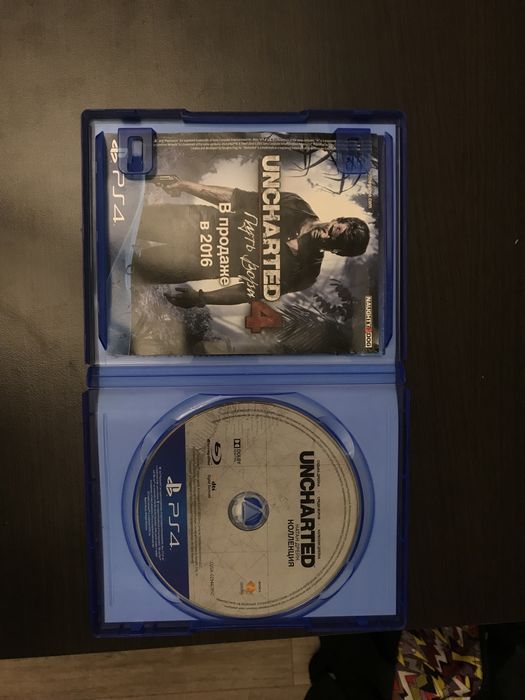 Диски для Playstation 4.