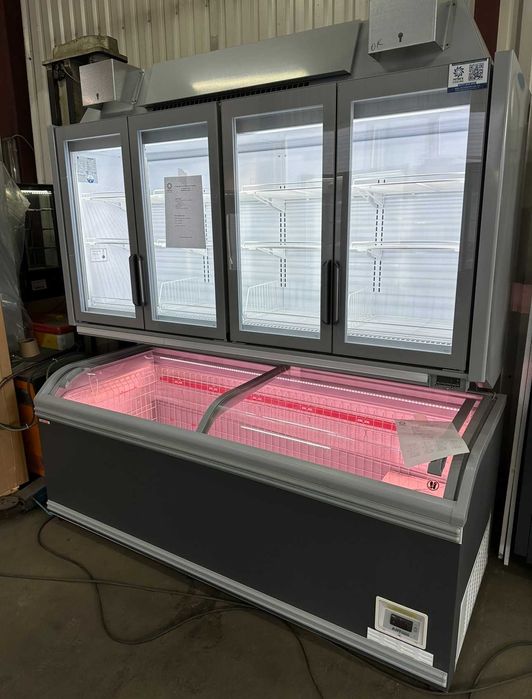 Dulap plus Lada Congelare sadu Refrigerarea/ 2,10m/ AHT Austria