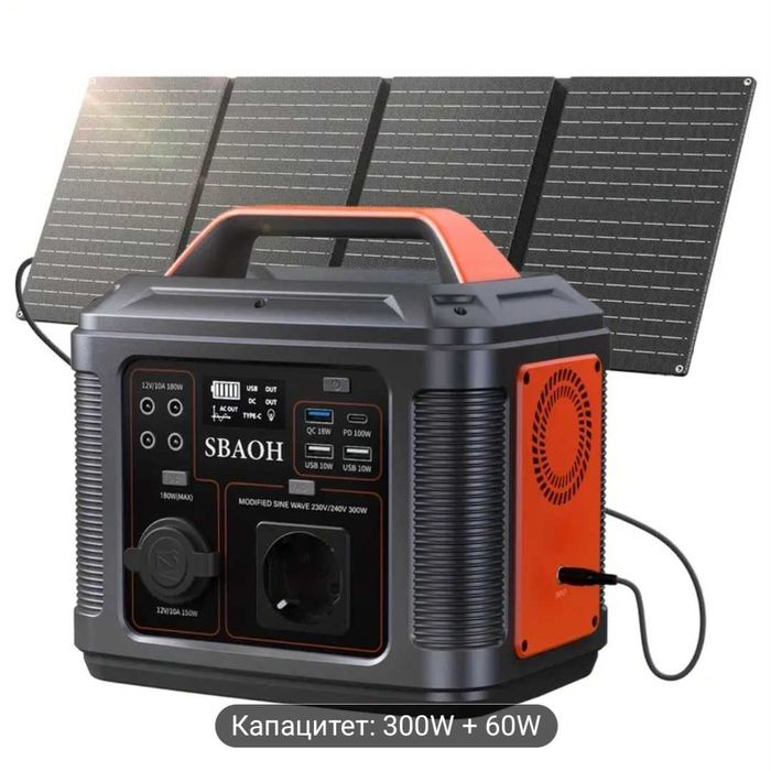 Солорна станция за кемпер каравана