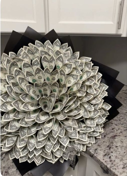 Денежный букет  Алматы 5000 мын