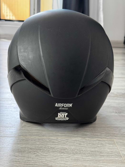 Casca Icon Airform Rubatone Negru Mat - Marimea XS/S