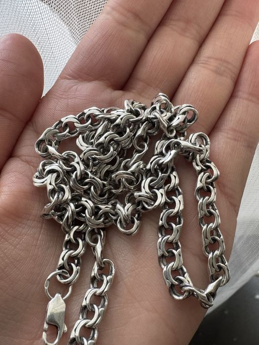 Цепь серебро 925 бисмарк
