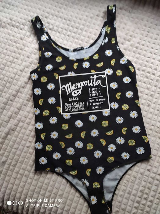 Боди-потник с маргаритки