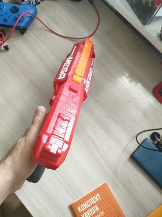 Бластер nerf cycloneshock mega