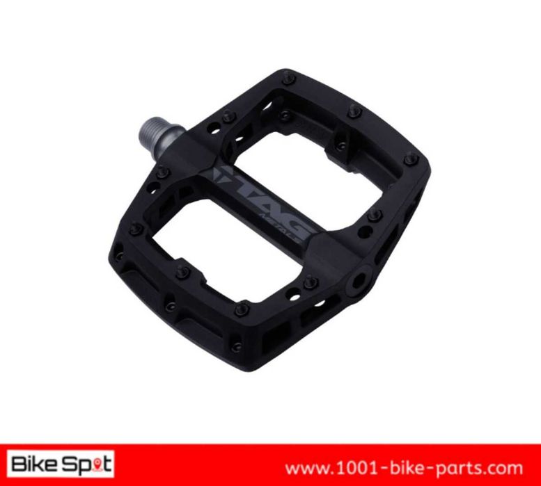 Tag Metals T3 Nylon Black Flat Pedals Качествени Платформи Педали