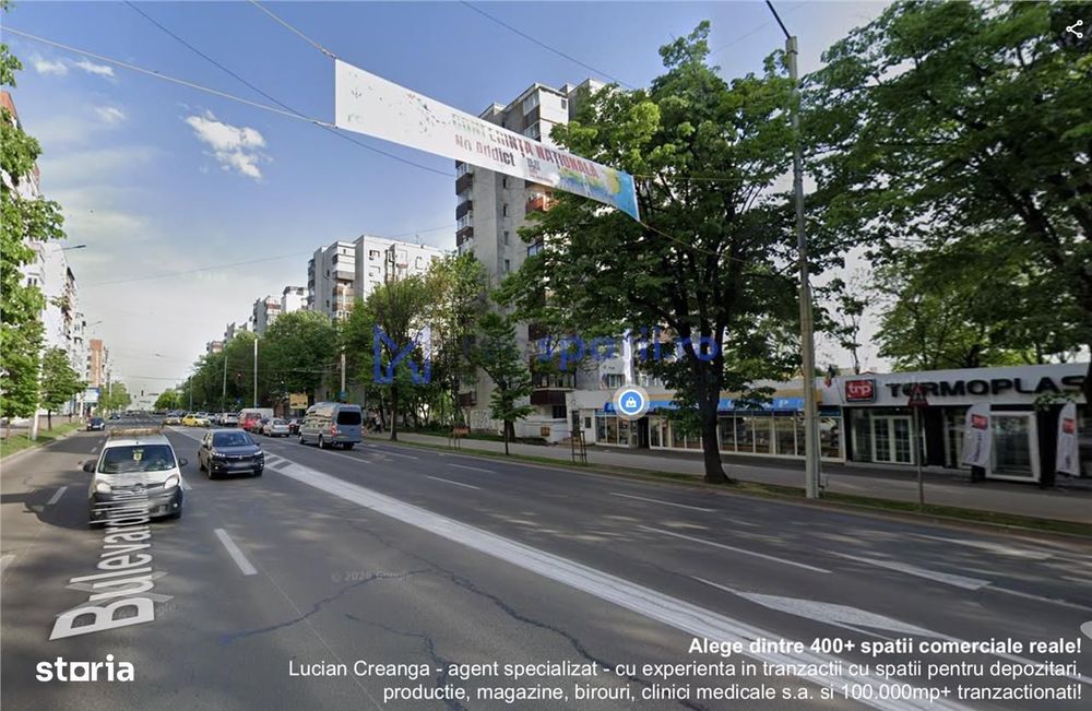 Spatii comerciale cu vad, centru Iasi, de la 55mp la 240mp