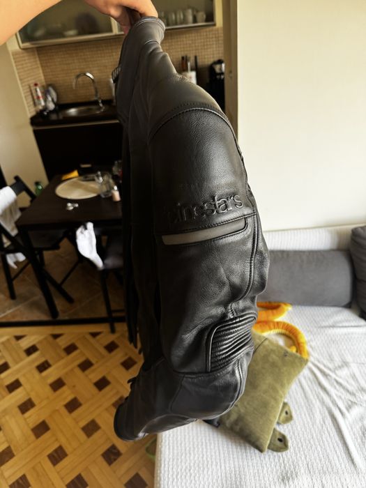 Geacă moto Alpinestars SP-5 piele naturală, mărimea 52 (L), protecții CE