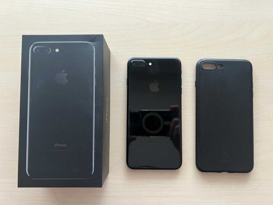 iPhone 7 Plus, Jet Black, 128GB