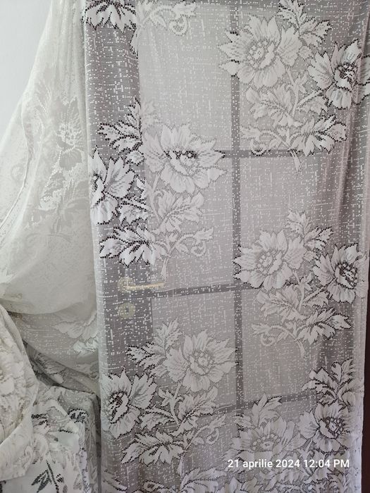 Perdele și draperii,brodate,voal,bumbac