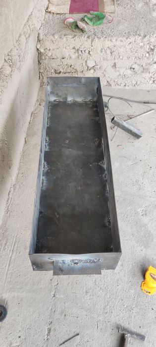 Мангал 1метр лист двойка