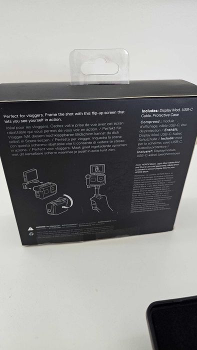 GoPro Display Mod, Mini-trepied pentru HERO9/10/11/12/13 Black