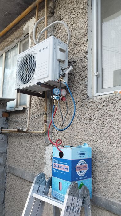 Установка кондиционера