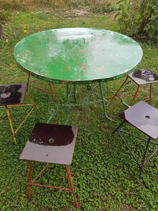 Градинска маса и столчета
