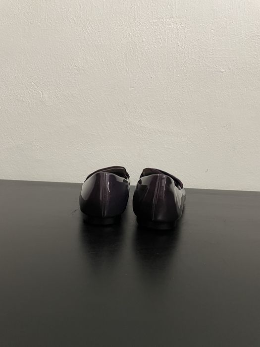 Mocasini dama, piele intoarsa, marimea 37 (23,5cm), violet, noi