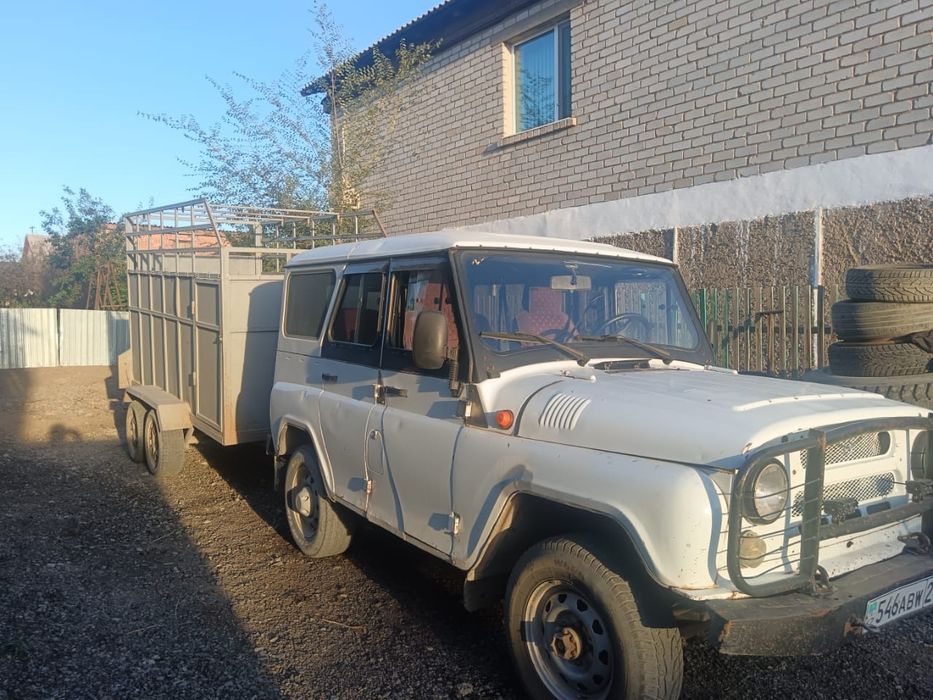 Продам Уаз с прицепом
