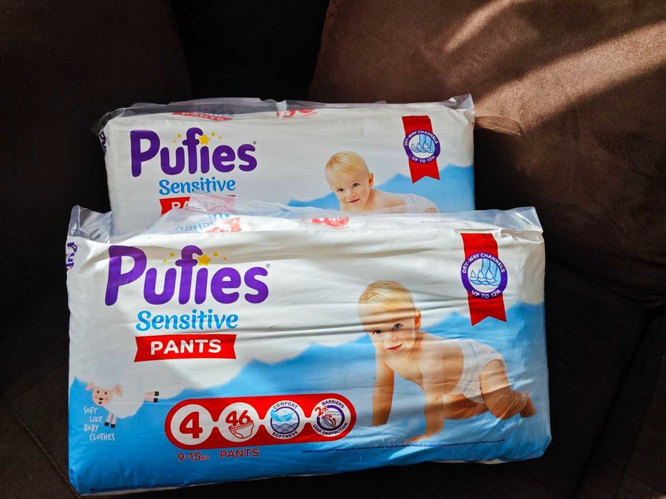 Pufies Pants размер 4 (9–15 кг) – 92 броя