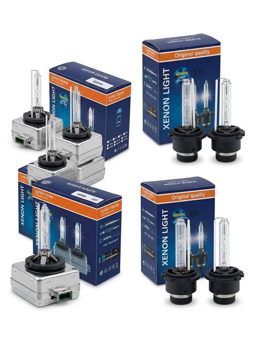 Set becuri auto D1S D2S D3S Xenon 35w 6000k