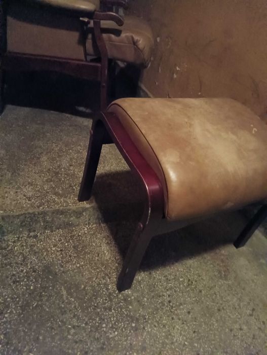 Релакс стол с табуретка