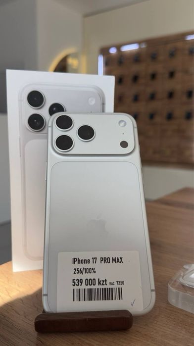 iPhone17ProMax•256GB/100%Silver Айфон 17ПроМакс•256ГБ/100% Серебристый