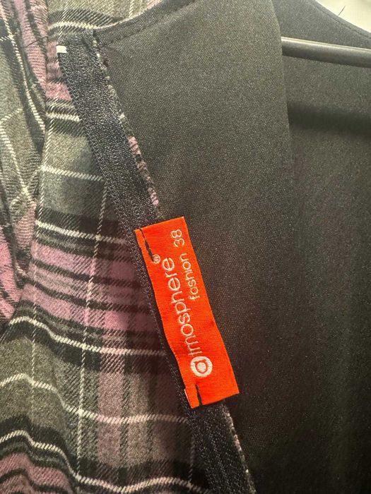 Rochie casual in carouri Athmosfere marimea 38