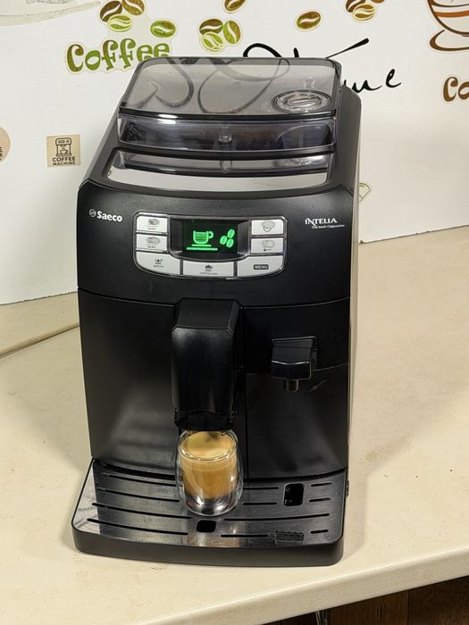 Кафемашина кафе автомат Saeco INTELİA one с гаранция