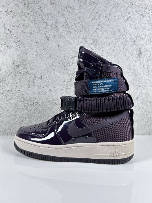 Nike SF Air Force 1 High Ruby Rose Force Is Female Port Wine