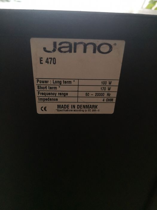 JAMO 5бр домашно кино + Onkyo active 10'sub