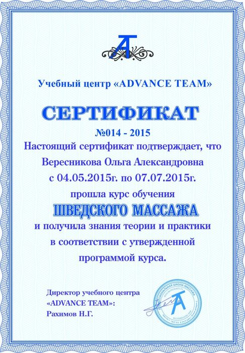 Массаж для здоровья