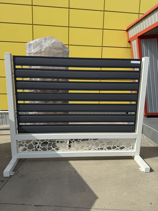 Tablă Cutată Gard Metalic diferite modele 4m 6m RAL 7016 gri antracit