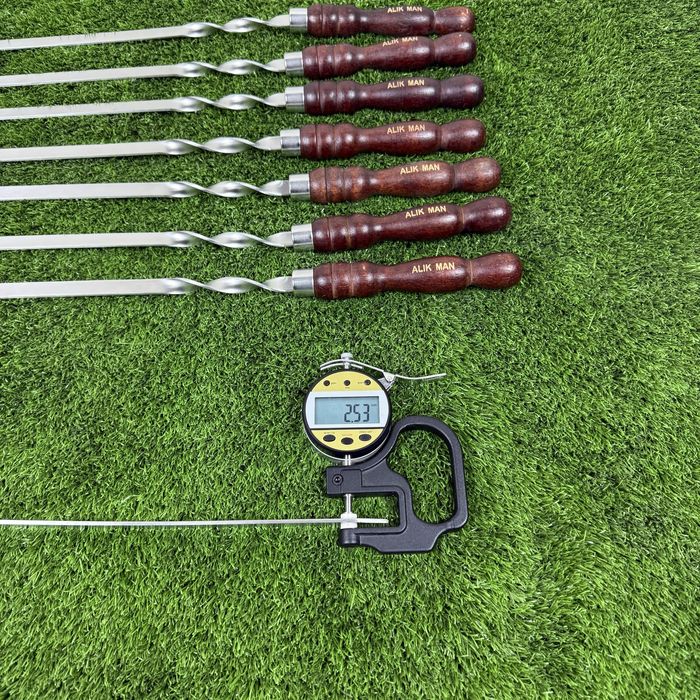 Шампур с деревянные ручки / dasta soplik sixlar