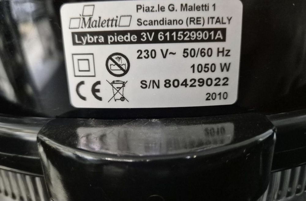 Фризьорска каска Maletti - професионален уред за салони
