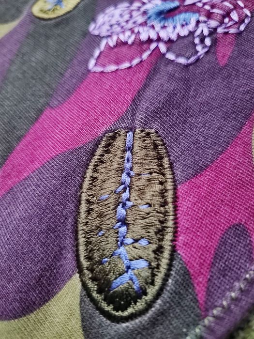 fustă cu broderie, Flo&Jó, L ,comodă și moale,M