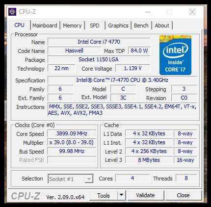 Дъно  MSI B85M-E45 + Intel® Core i7-4770 +16gb ddr3