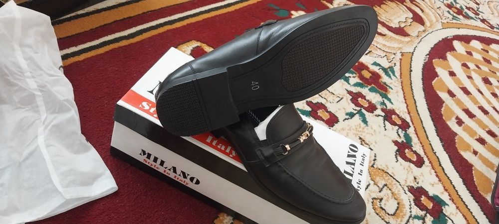 Мужской обувь кожа