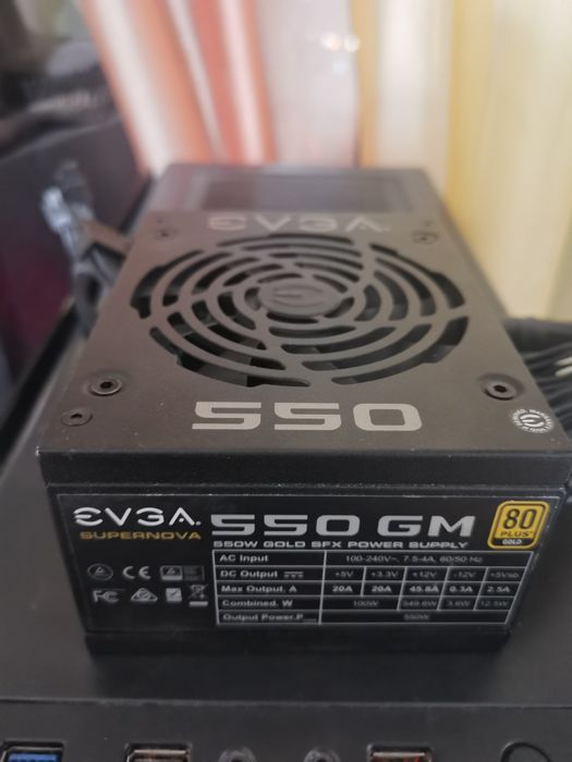 Evga SuperNova SFX 550 GM GOLD Power Supply