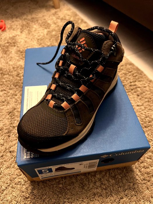 Ghete drumetie Columbia Redmond 3 Mid Waterproof marimea 36 Noi