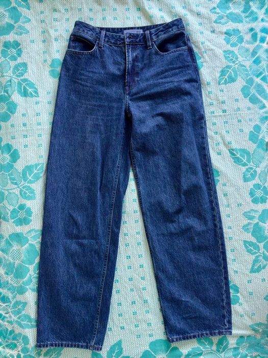 Женские джинсы baggy Uniqlo + JW Anderson