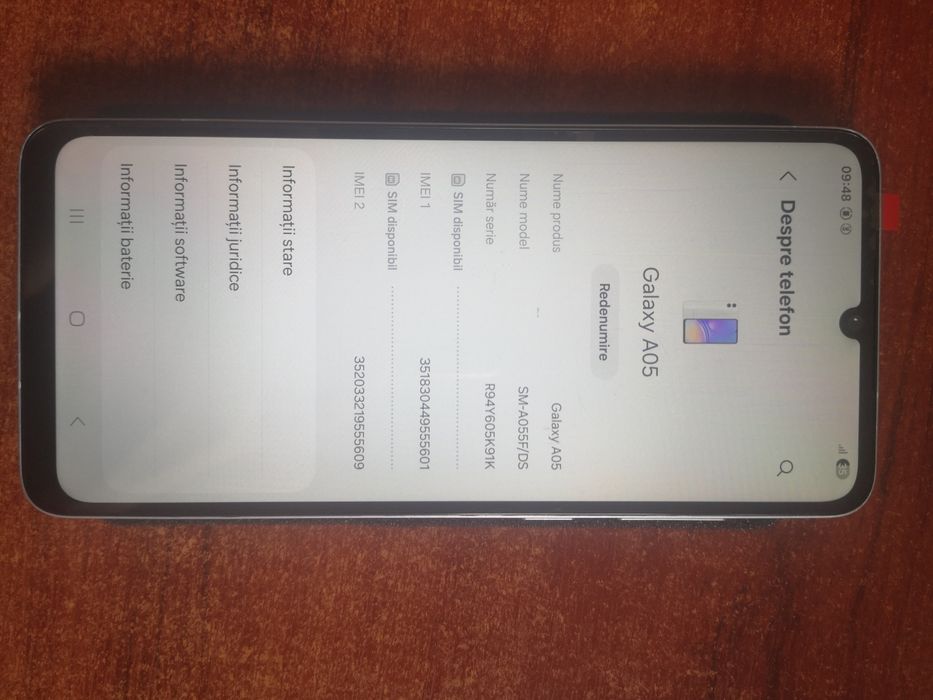 Samsung A05 - dual sim