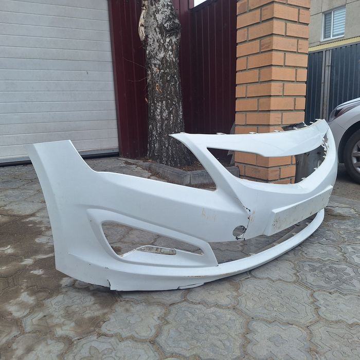 Бампер передний хюндай акцент.