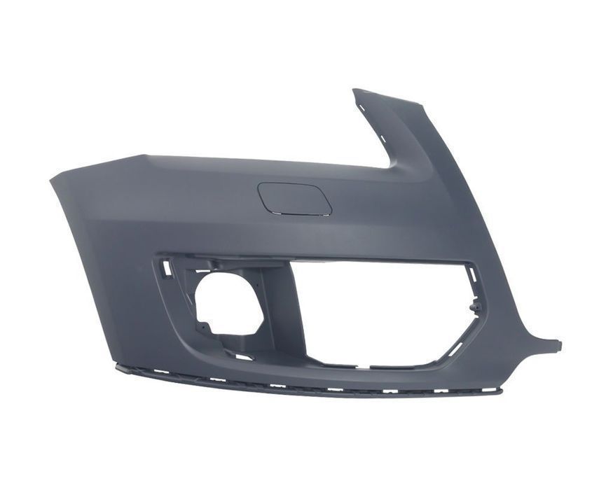 Parte laterala bara, colt lateral flaps fata dreapta Audi Q5 (8r), 09.2008-06.2012, cu primer, cu gauri pentru spalator faruri, 8R0807108AGRU